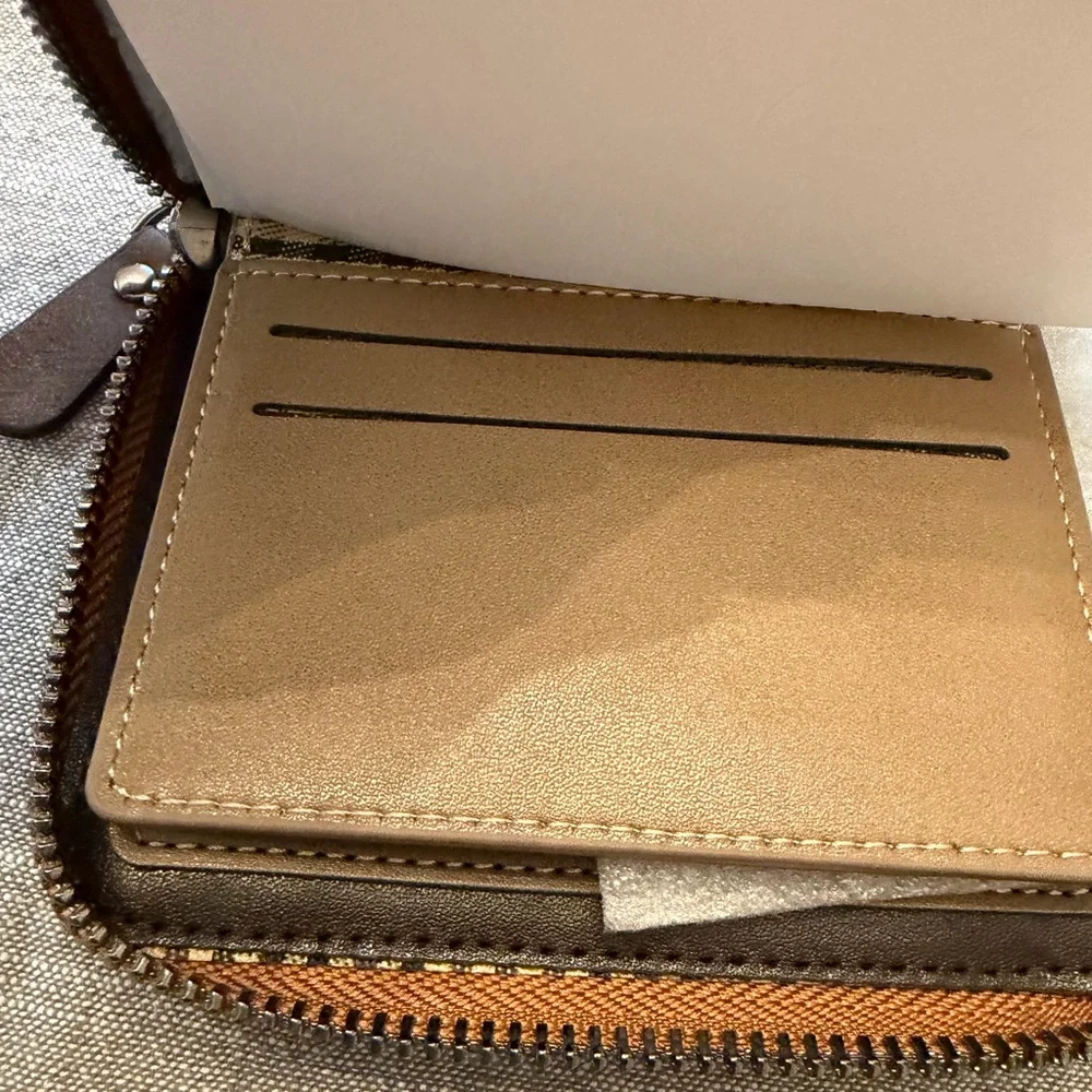 Brown Leather Wallet by